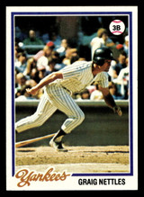 1978 Topps #250 Graig Nettles DP Very Good 