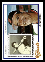 1978 Topps #256 Joe Altobelli/ Near Mint RC Rookie  ID: 519684