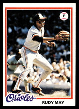 1978 Topps #262 Rudy May Near Mint  ID: 519710