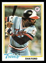 1978 Topps #275 Dan Ford Near Mint  ID: 519761