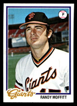 1978 Topps #284 Randy Moffitt Near Mint  ID: 519799