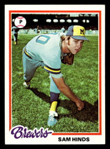 1978 Topps #303 Sam Hinds Ex-Mint RC Rookie  ID: 519877