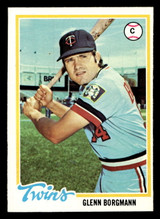 1978 Topps #307 Glenn Borgmann Near Mint  ID: 519892