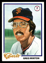 1978 Topps #312 Greg Minton Ex-Mint  ID: 519912