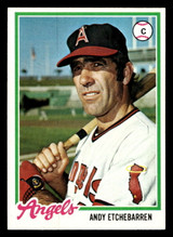 1978 Topps #313 Andy Etchebarren Near Mint  ID: 519918