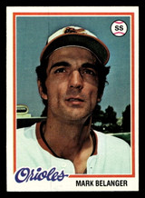 1978 Topps #315 Mark Belanger Ex-Mint 