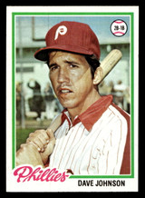 1978 Topps #317 Dave Johnson Near Mint+  ID: 519932
