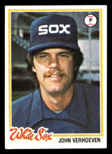 1978 Topps #329 John Verhoeven Near Mint  ID: 519980