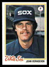 1978 Topps #329 John Verhoeven Near Mint  ID: 519983