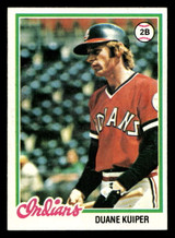 1978 Topps #332 Duane Kuiper Ex-Mint 
