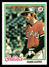 1978 Topps #332 Duane Kuiper Near Mint  ID: 519993