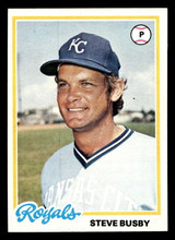 1978 Topps #336 Steve Busby Near Mint  ID: 520010
