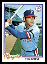 1978 Topps #337 Tom Grieve Near Mint+  ID: 520015