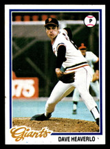1978 Topps #338 Dave Heaverlo Near Mint  ID: 520016