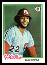 1978 Topps #340 Bake McBride Near Mint 
