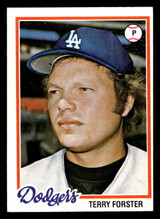 1978 Topps #347 Terry Forster Ex-Mint  ID: 520054