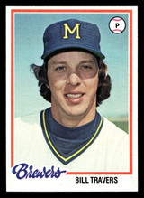 1978 Topps #355 Bill Travers Near Mint+  ID: 520084