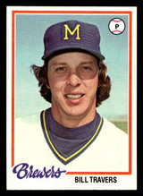1978 Topps #355 Bill Travers Near Mint  ID: 520085