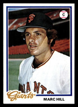 1978 Topps #359 Marc Hill Ex-Mint 