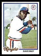 1978 Topps #362 Dave May Near Mint+  ID: 520116
