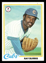 1978 Topps #371 Ray Burris Ex-Mint 