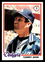 1978 Topps #375 Tommy John Ex-Mint  ID: 520165