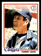 1978 Topps #375 Tommy John Near Mint  ID: 520167