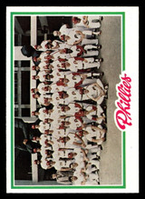 1978 Topps #381 Phillies Team Near Mint+ 