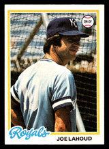 1978 Topps #382 Joe Lahoud Near Mint+  ID: 520195