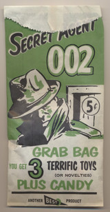 circ 1960's Secret Agent 002 5-cnet Grab Bag  #*sku37197w
