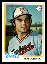 1978 Topps #386 Bob Gorinski Near Mint RC Rookie  ID: 520211