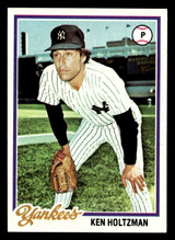 1978 Topps #387 Ken Holtzman Near Mint+  ID: 520217