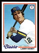 1978 Topps #391 Larry Haney Near Mint  ID: 520233