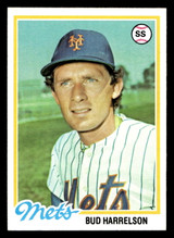 1978 Topps #403 Bud Harrelson Near Mint+  ID: 520280