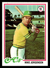 1978 Topps #406 Mike Jorgensen Near Mint+  ID: 520293