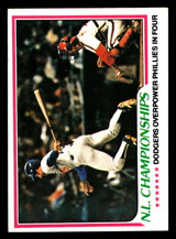 1978 Topps #412 N.L. Championships Near Mint  ID: 520315