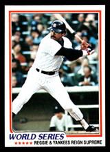 1978 Topps #413 Reggie Jackson World Series Near Mint  ID: 520322