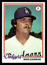 1978 Topps #417 Mike Garman DP Near Mint+  ID: 520335