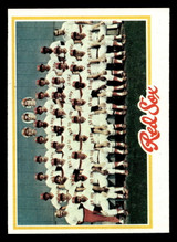 1978 Topps #424 Red Sox Team Near Mint  ID: 520367