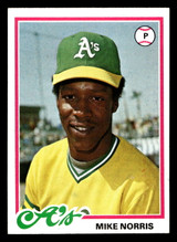 1978 Topps #434 Mike Norris Near Mint  ID: 520407