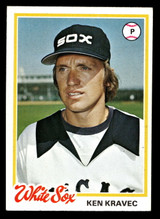 1978 Topps #439 Ken Kravec Ex-Mint  ID: 520427