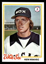 1978 Topps #439 Ken Kravec Near Mint  ID: 520430