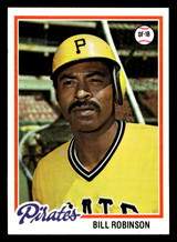 1978 Topps #455 Bill Robinson Near Mint  ID: 520494