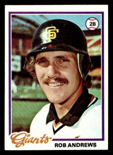 1978 Topps #461 Rob Andrews DP Near Mint+ 
