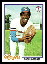 1978 Topps #462 Rogelio Moret Near Mint  ID: 520523