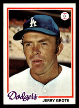 1978 Topps #464 Jerry Grote Near Mint  ID: 520531