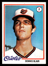 1978 Topps #466 Dennis Blair Near Mint  ID: 520539