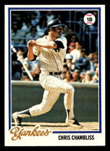 1978 Topps #485 Chris Chambliss Near Mint  ID: 520613