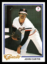 1978 Topps #486 John Curtis Near Mint+  ID: 520619