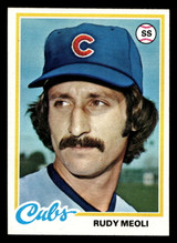 1978 Topps #489 Rudy Meoli Near Mint  ID: 520628